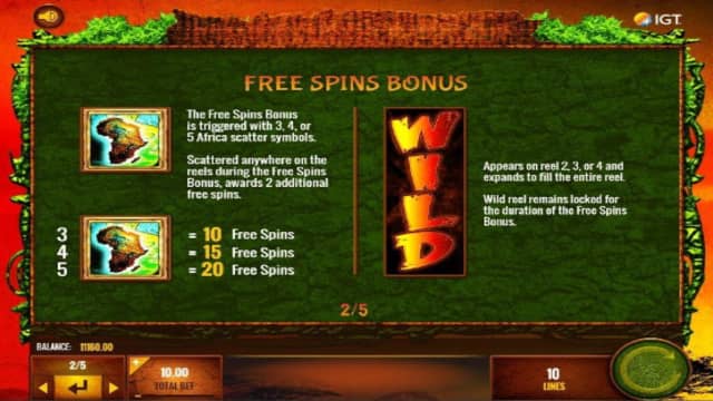 The Wild Life Free Spins