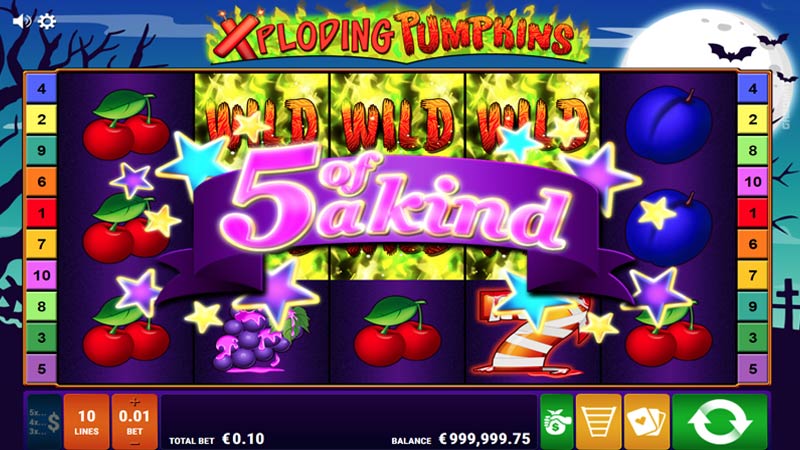 Xploding Pumpkins Slot Game Online