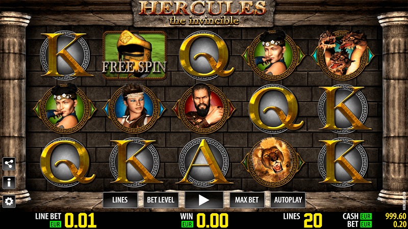 Hercules the Invincible slot online