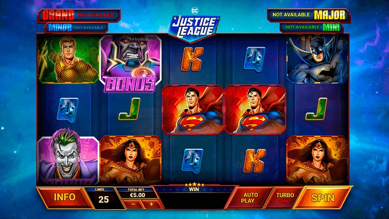 Justice League game slot