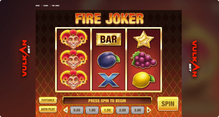 Play VulkanBet slot online