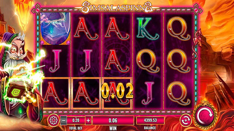 Simsalaspinn 2 slot machine online