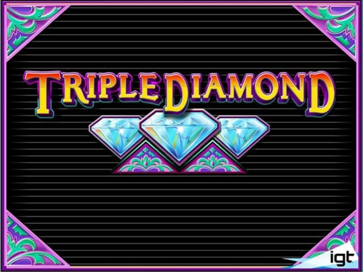 triple diamond slot machine wins