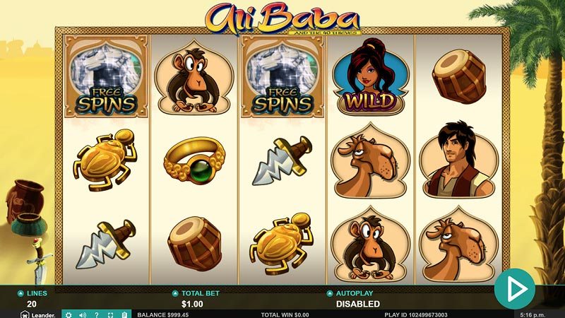 Alibaba slot machine