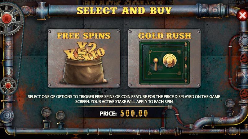 Black Gold™ 2 Megaways™ free spins