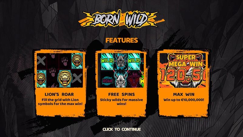 Born Wild bonus