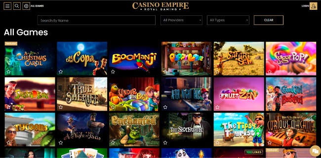 Casino Empire Games Collection