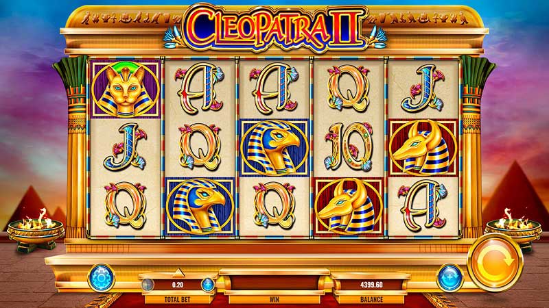 cleopatra 2 slot machine free