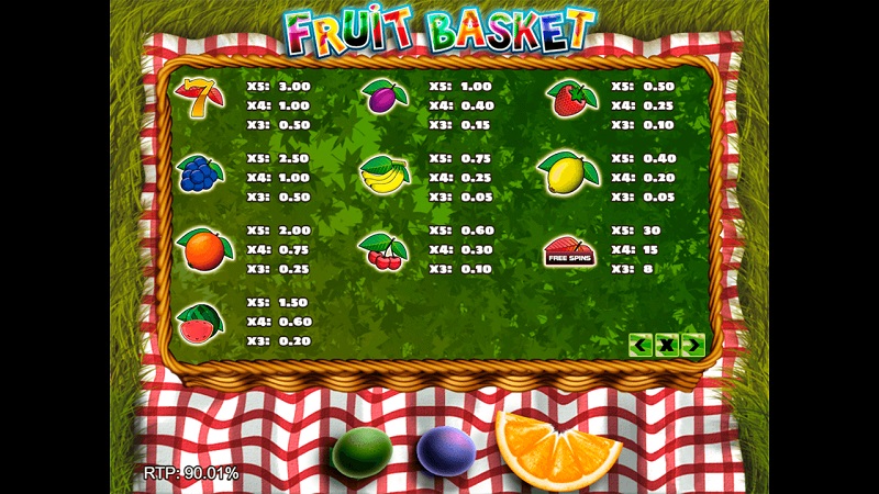 fruit basket slot online