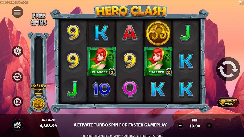 Hero Clash slot machine