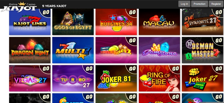 Kajot Online Casino Games