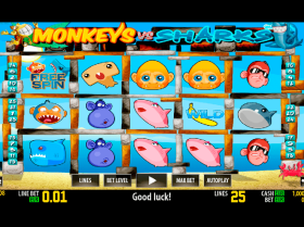 Monkeys VS Sharks HD