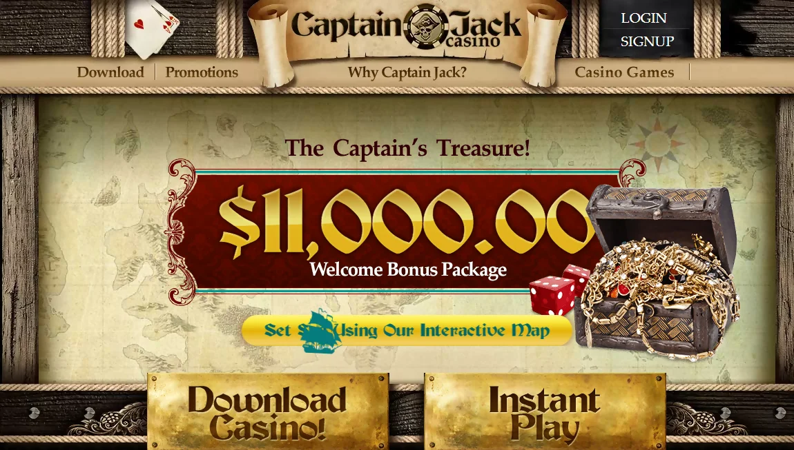 Captain Jack Casino screenshot