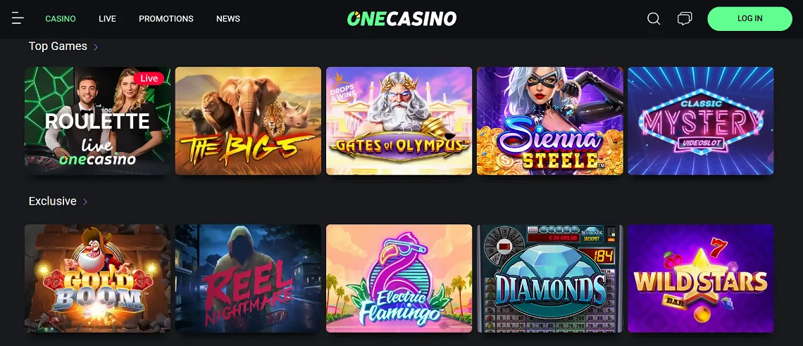 One Casino Games