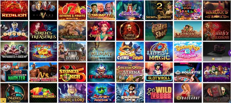 All Royal Spinz online casino games