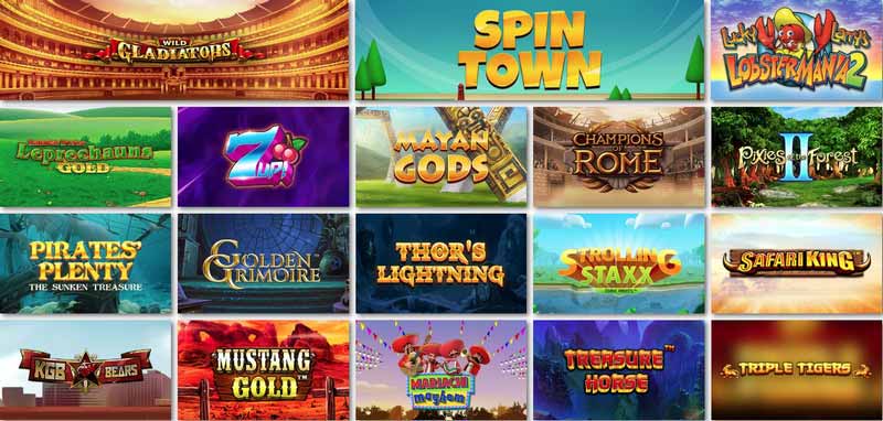 All Spins Royale casino games