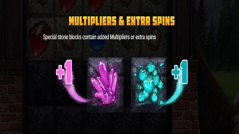 Tnt Tumble multiplier and free spins